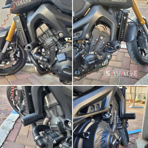 Mt09 2021 Frame Slider Crash Protector For Yamaha Mt-09/sp