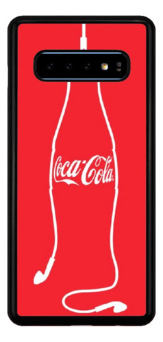 Funda Protector Para Samsung Cocacola Diseño Moda Audifonos Samsung A14 4g