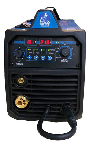 Imagem 6 de 9 de Maquina Solda Multiprocesso 150 Bivolt + 2 Esquadro 12kgs