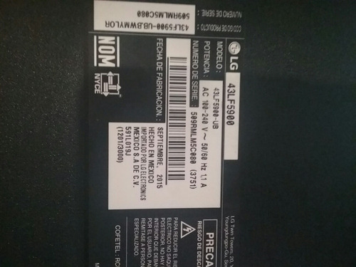 Modulo Wifi LG 43lf5900ub (Usado)
