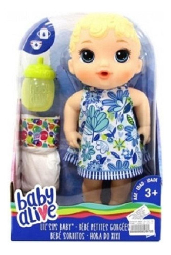 Boneca Baby Alive Hora Do Xixi Loira - Hasbro