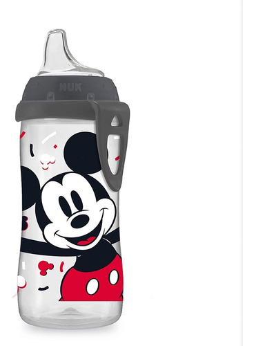 Vaso Para Bebés Antiderrame Nuk Mickey Mouse Color Clear De 300ml