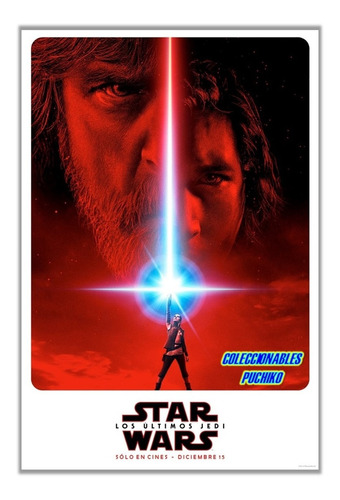 Poster Original D Cine Star Wars Episodio 8 Los Ultimos Jedi