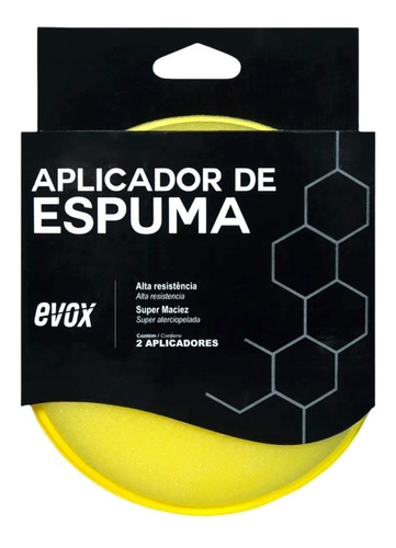 Aplicador De Espuma Super Macia 2 Unidades - Evox