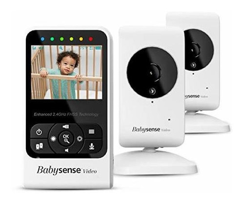 New Babysense Video Baby Monitor With Camera And Audio, Supp