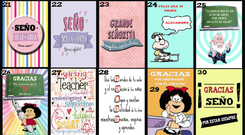 Anotadores Personalizado Día Del Maestro 10x14 Cm X 20 Uni