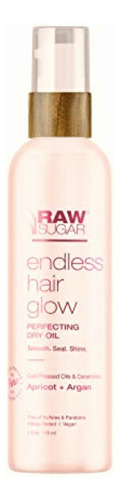 Raw Sugar, Endless Hair Glow, Aceite Perfeccionador En Seco,