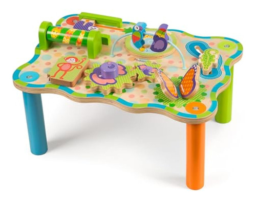 Melissa & Doug First Play - Mesa De Actividades De Madera