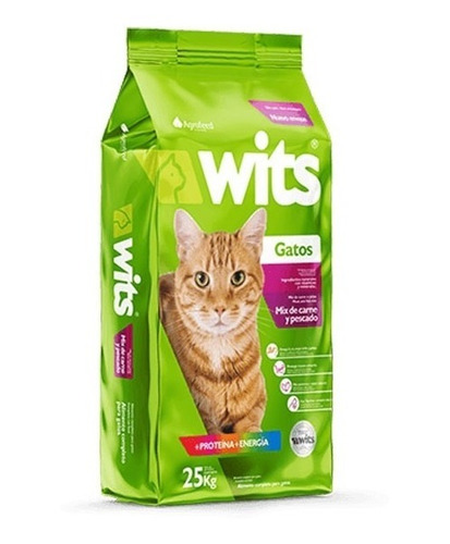 Alimento Para Gato Wits 25kg Suchina Sa