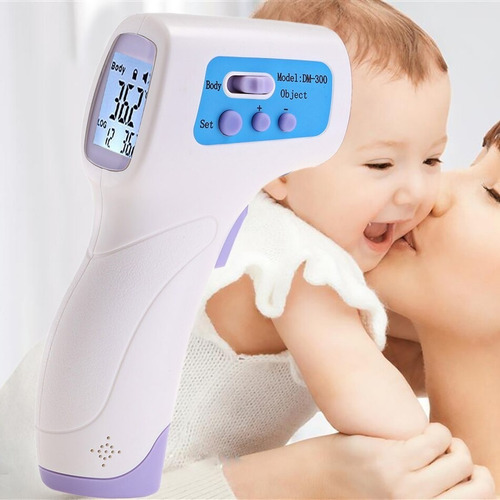 Termómetro Digital Infrarroja Temperatura Bebe Adulto Dm300