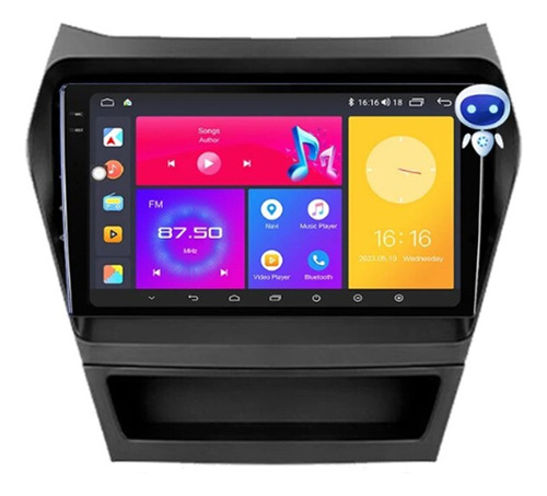 Radio Hyundai Santafé 2012-19 2g Ips Android Auto Carplay