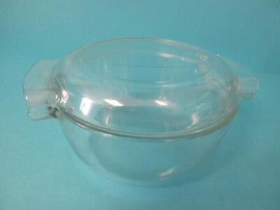 Awesome Vintage Pyrex 9  Casserole Dish W/ Lid - Clear G Llh