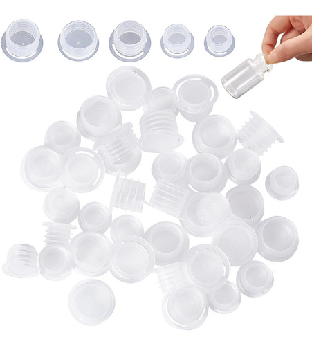 Tapones De Plástico Para Salero Y Pimentero Con Lengüeta De