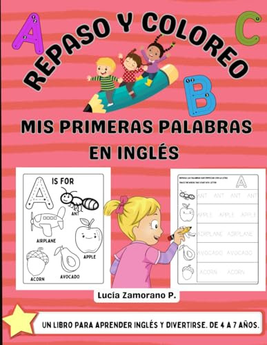 Repaso Y Coloreo Mis Primeras Palabras En Inglés. Letra Mayú