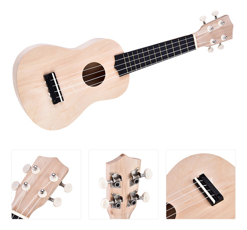 Acessório Para Instrumentos: 21 Polegadas, Basswood, 4 Corda