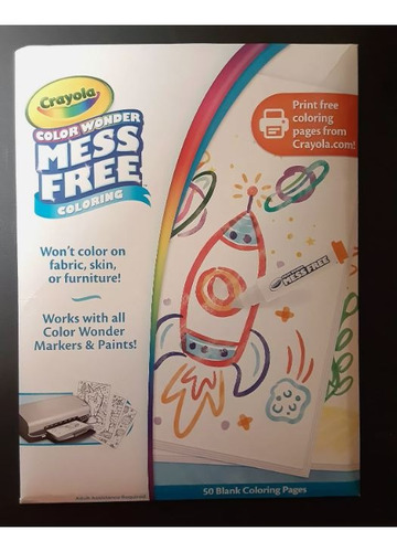 Desenhos Para Colorir Crayola Color Wonder Mess Free (50 Ct)