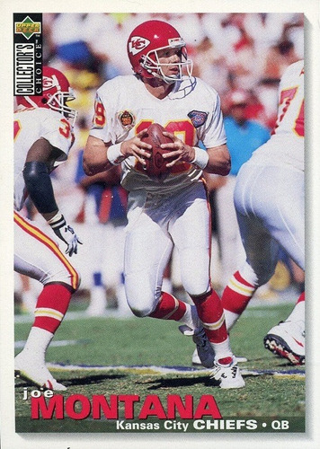 Nfl Football Americano Joe Montana - Collector`s C 95 #19 