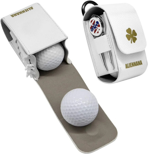 Funda Para 2 Pelotas De Golf 1 Herramienta Divot Y 2 Tees B