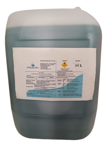 Bio Aquitel Detergente Biocida Para Lavado Cisternas 20 L