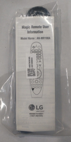 Control Magic LG An-mr 19ba Original Smart Tv Lk Uk Um Sm E9
