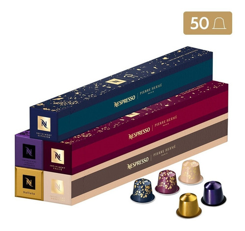 Imagen 1 de 5 de Cápsulas De Café Nespresso Pack Edición Limitada - 50 Cáps.