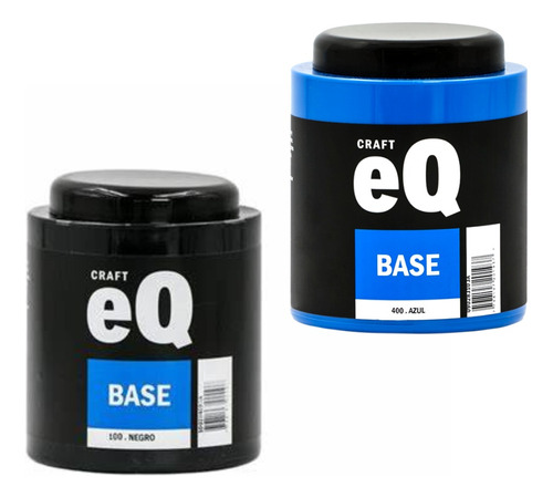 Base Acrilica Pintura Eqarte Pote De 900cc Pack X 3 Unidades