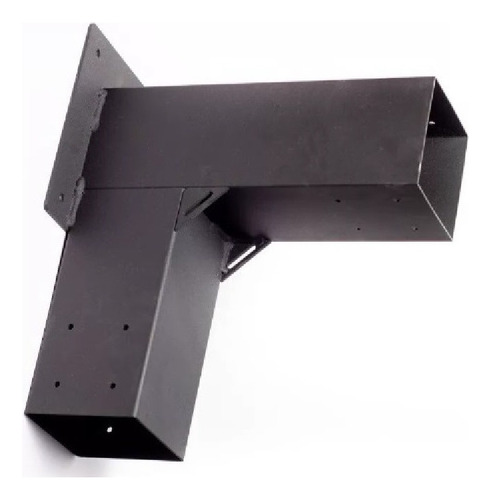 Codo Atornillar Pared 3x3 Hierro Pergola Herraje Techo