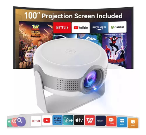 Proyector Profesional 4k Max Hd Android Wifi Led T269 Pro