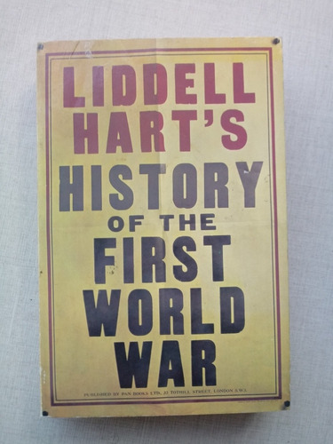 Historia De La Primera Guerra Mundial Liddell Hart En Inglés