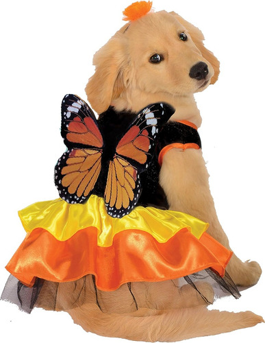 Rubie's Disfraz Para Mascota, Mariposa Monarca Talla L