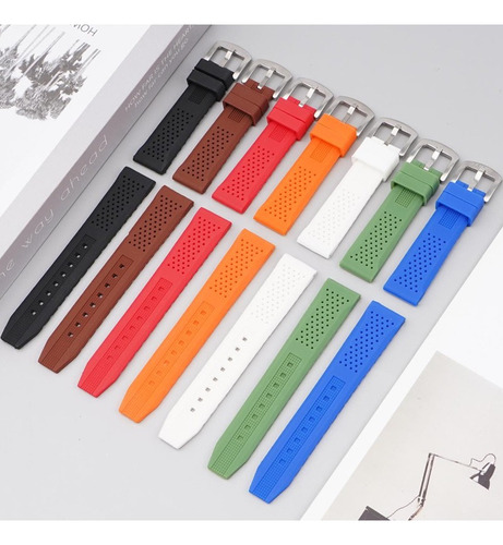 Correa De Silicon Tropic Compatible Smartwatch Motorola 22mm