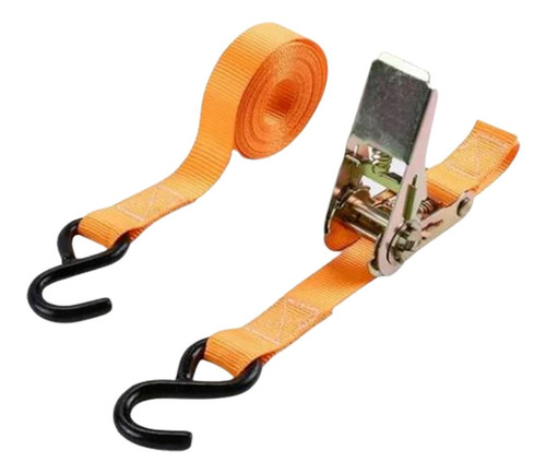 Set 4 Sujetadores De Carga Con Trinquete 4,60 Mtr 1000 Lbs