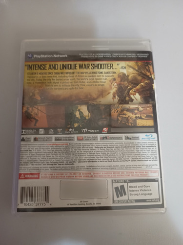 Spec Ops The Line - Ps3 (Usado)