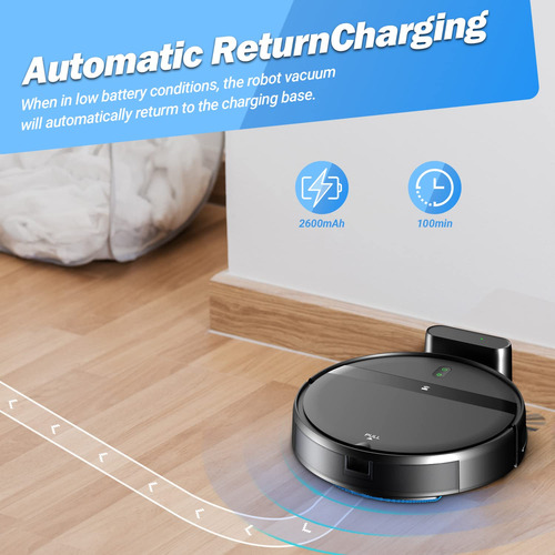 Aspiradora Robot Combo Wifi Alexa Ultra Delgada Mmg