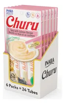 Comprar Churu Premios Para Gato Atún Y Salmón 6 Bolsas 4 Und De 14 G