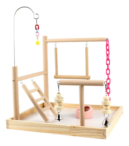 Juguete De Ejercicio Para Patio De Juegos De Pájaros Loro