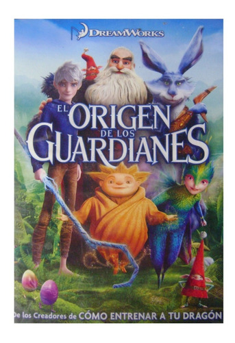 Película Dvd - El Origen De Los Guardianes (2012) Original