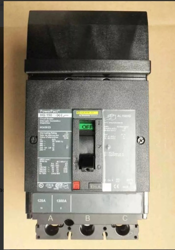 Interruptor Termomagnetico Hga36125 I-line