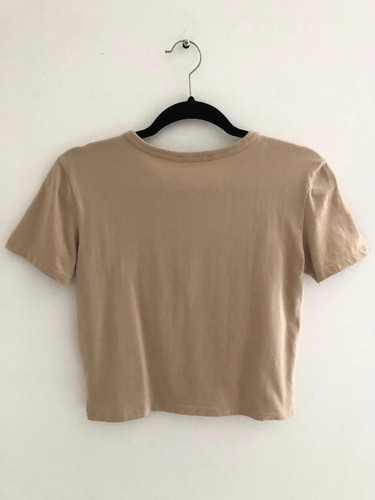 Playera Marca Zara Original De Botones Estilo Henley (Usado)