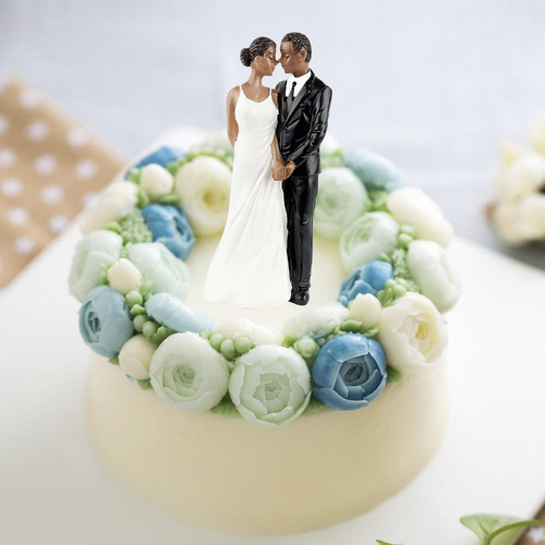 Adorno Rústico Para Tarta, Muñecas Para Pastel De Boda,