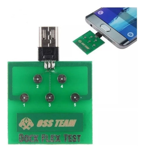 Dock Flex Para Samsung Teste De Funcionamento Conector