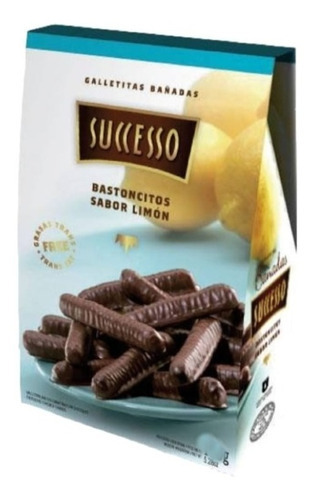 Galletas Bañadas Bastoncitos Sabor Limón Successo 200 G