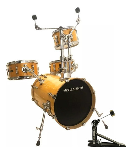 Bateria 4 Cuerpos Taurus Mfp-415v Maple Viajera Traveller