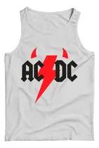 Comprar Musculosa Blanca Algodon Rock Internacional Todas Las Bandas