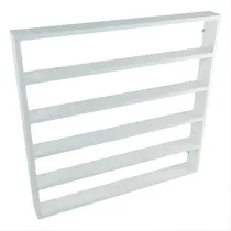 Comprar Nicho Organizador Expositor 300 Esmaltes Prateleira Branco Cor Nicho Expositor Branco