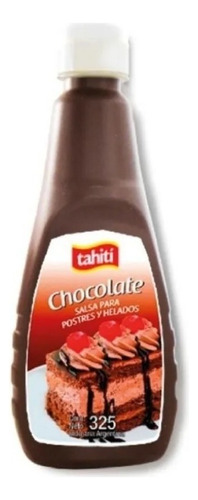 Salsa Dulce Tahití Chocolate 325g X Unidad -
