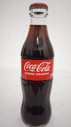 Botella Coca Cola Brasil 250 Ml. De Vidrio 