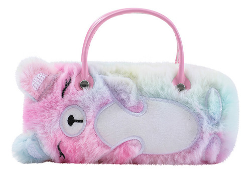 Caja De Gafas Con Forma De Oso De Peluche, Bonita, Portátil,
