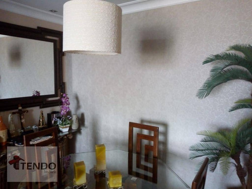 Imagem 2 de 30 de Imob01 - Apartamento 92 M² - Venda - 3 Dormitórios - 1 Suíte - Vila Pires - Santo André/sp - Ap2151