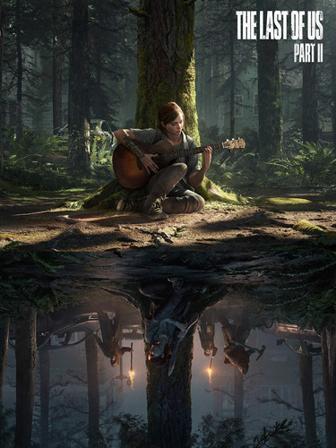 The Last Of Us - Pster De Juego De Parte 2, 12 X 18 Pulgadas